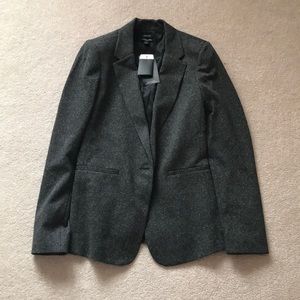RW&CO grey knit blazer